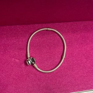 Authentic Pandora Iconic Silver Charm Bracelet